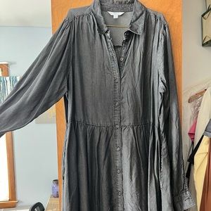 Black long sleeve dress